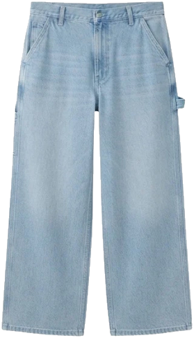 Light-wash painter denim